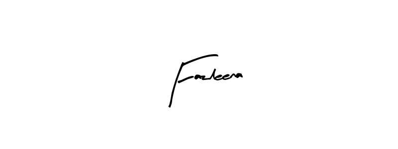 How to make Fazleena signature? Arty Signature is a professional autograph style. Create handwritten signature for Fazleena name. Fazleena signature style 8 images and pictures png