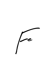 Make a beautiful signature design for name Fe. With this signature (Arty Signature) style, you can create a handwritten signature for free. Fe signature style 8 images and pictures png
