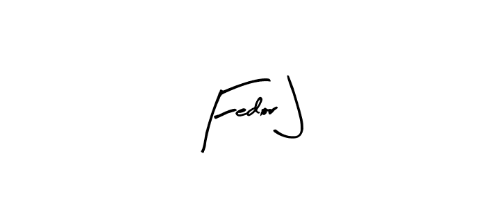 The best way (Arty Signature) to make a short signature is to pick only two or three words in your name. The name Fedor J include a total of six letters. For converting this name. Fedor J signature style 8 images and pictures png