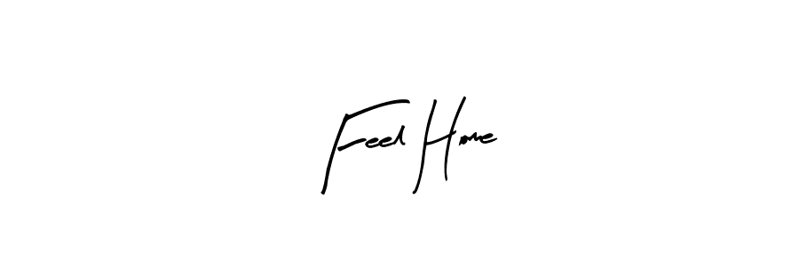 Create a beautiful signature design for name Feel Home. With this signature (Arty Signature) fonts, you can make a handwritten signature for free. Feel Home signature style 8 images and pictures png