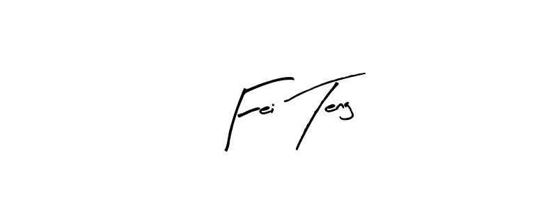 if you are searching for the best signature style for your name Fei Teng. so please give up your signature search. here we have designed multiple signature styles  using Arty Signature. Fei Teng signature style 8 images and pictures png