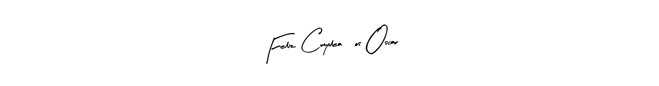 Feliz Cumpleaños Oscar stylish signature style. Best Handwritten Sign (Arty Signature) for my name. Handwritten Signature Collection Ideas for my name Feliz Cumpleaños Oscar. Feliz Cumpleaños Oscar signature style 8 images and pictures png