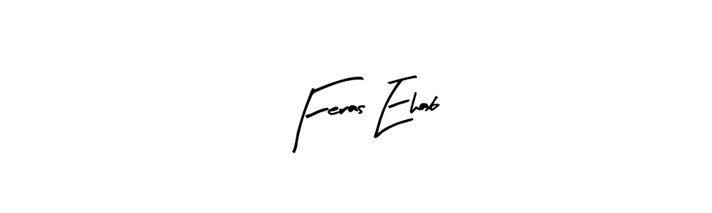 You can use this online signature creator to create a handwritten signature for the name Feras Ehab. This is the best online autograph maker. Feras Ehab signature style 8 images and pictures png