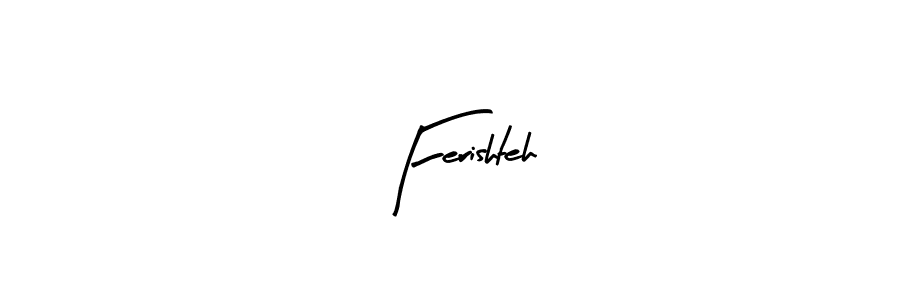 Ferishteh stylish signature style. Best Handwritten Sign (Arty Signature) for my name. Handwritten Signature Collection Ideas for my name Ferishteh. Ferishteh signature style 8 images and pictures png