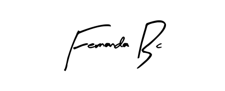 The Arty Signature handwriting style adds charm and authenticity to name Fernanda Bc. A wonderful choice for personal thank-you notes. Fernanda Bc signature style 8 images and pictures png