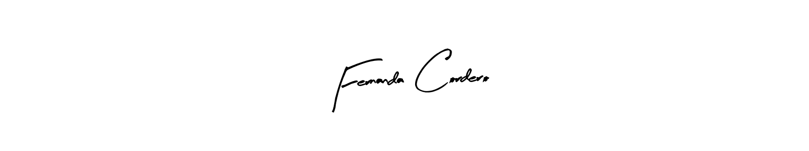 Design your own signature with our free online signature maker. With this signature software, you can create a handwritten (Arty Signature) signature for name Fernanda Cordero. Fernanda Cordero signature style 8 images and pictures png