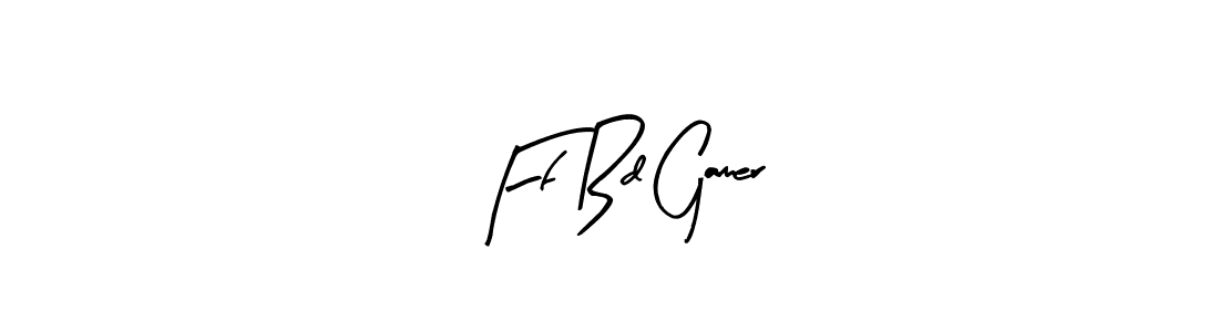 How to make Ff Bd Gamer name signature. Use Arty Signature style for creating short signs online. This is the latest handwritten sign. Ff Bd Gamer signature style 8 images and pictures png