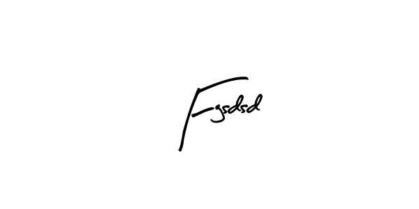 Use a signature maker to create a handwritten signature online. With this signature software, you can design (Arty Signature) your own signature for name Fgsdsd. Fgsdsd signature style 8 images and pictures png
