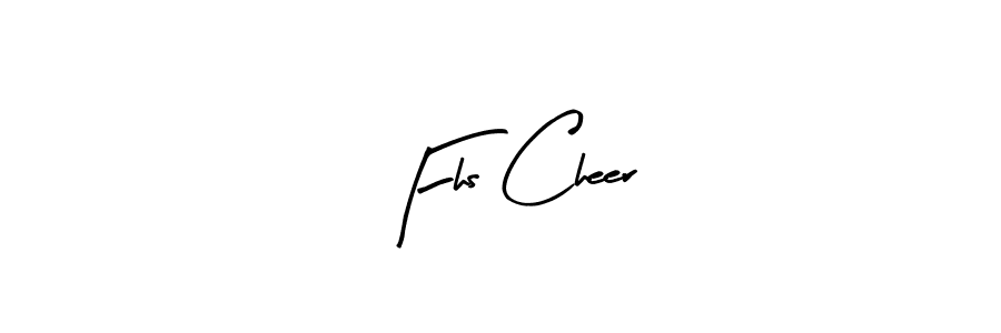 Make a beautiful signature design for name Fhs Cheer. Use this online signature maker to create a handwritten signature for free. Fhs Cheer signature style 8 images and pictures png