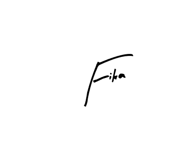 Fika stylish signature style. Best Handwritten Sign (Arty Signature) for my name. Handwritten Signature Collection Ideas for my name Fika. Fika signature style 8 images and pictures png