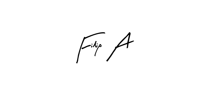 See photos of Filip A official signature by Spectra . Check more albums & portfolios. Read reviews & check more about Arty Signature font. Filip A signature style 8 images and pictures png