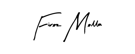 Stand out with a creative autograph for Firoz Molla. The Arty Signature styling blends modern aesthetics with classic signature flourishes. Firoz Molla signature style 8 images and pictures png