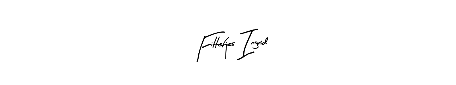 Create a beautiful signature design for name Fittefjes Ingrid. With this signature (Arty Signature) fonts, you can make a handwritten signature for free. Fittefjes Ingrid signature style 8 images and pictures png