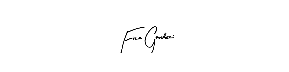 Also You can easily find your signature by using the search form. We will create Fiza Gardezi name handwritten signature images for you free of cost using Arty Signature sign style. Fiza Gardezi signature style 8 images and pictures png