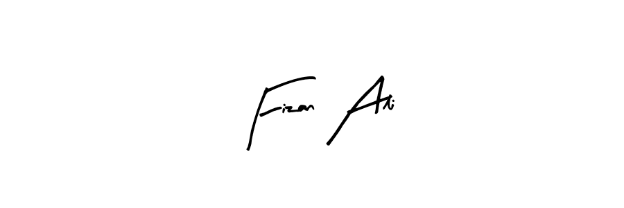 You should practise on your own different ways (Arty Signature) to write your name (Fizan Ali) in signature. don't let someone else do it for you. Fizan Ali signature style 8 images and pictures png