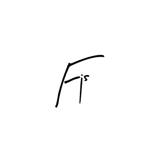 How to Draw Fjs signature style? Arty Signature is a latest design signature styles for name Fjs. Fjs signature style 8 images and pictures png