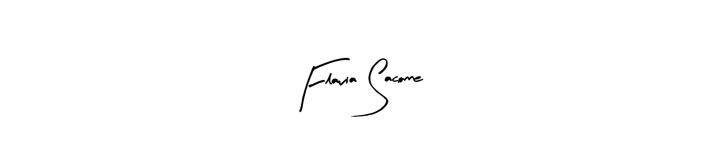 Create a beautiful signature design for name Flavia Saconne. With this signature (Arty Signature) fonts, you can make a handwritten signature for free. Flavia Saconne signature style 8 images and pictures png