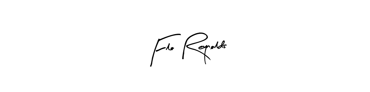 Similarly Arty Signature is the best handwritten signature design. Signature creator online .You can use it as an online autograph creator for name Flo Reynolds. Flo Reynolds signature style 8 images and pictures png