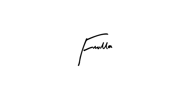 Use a signature maker to create a handwritten signature online. With this signature software, you can design (Arty Signature) your own signature for name Fmulla. Fmulla signature style 8 images and pictures png