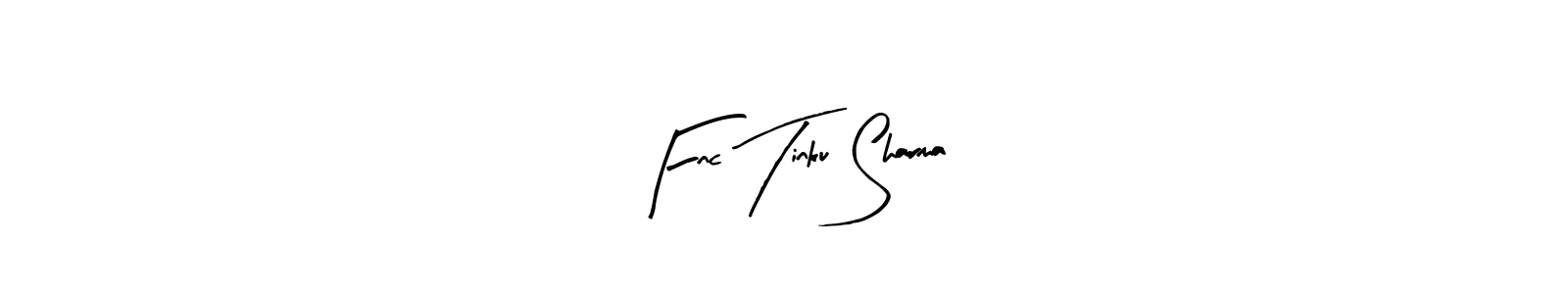 Make a beautiful signature design for name Fnc Tinku Sharma. Use this online signature maker to create a handwritten signature for free. Fnc Tinku Sharma signature style 8 images and pictures png