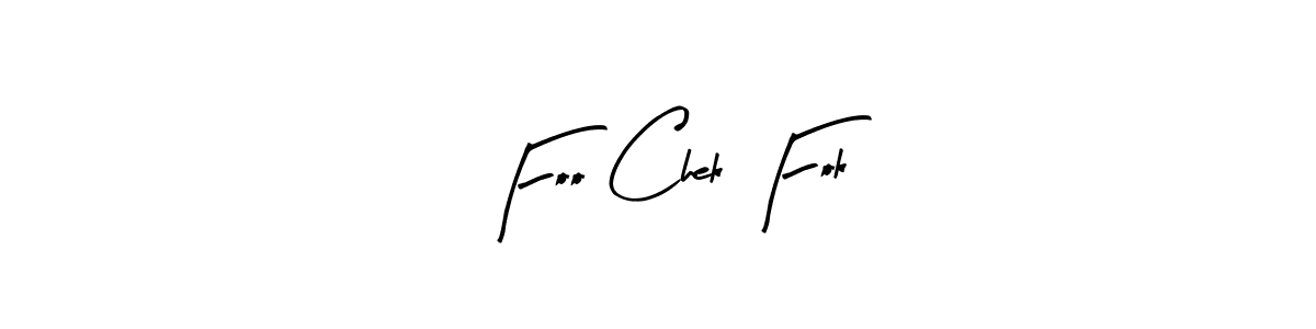 Make a beautiful signature design for name Foo Chek Fok. With this signature (Arty Signature) style, you can create a handwritten signature for free. Foo Chek Fok signature style 8 images and pictures png
