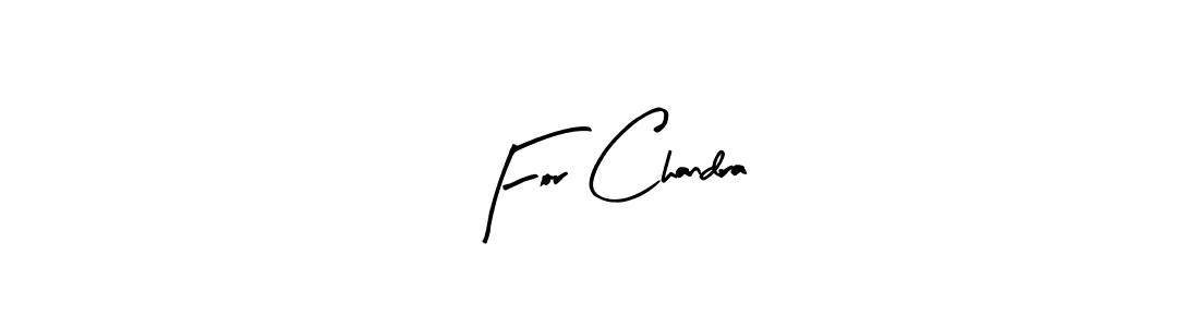 Here are the top 10 professional signature styles for the name For Chandra. These are the best autograph styles you can use for your name. For Chandra signature style 8 images and pictures png