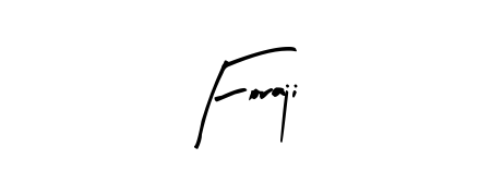 How to Draw Foraji signature style? Arty Signature is a latest design signature styles for name Foraji. Foraji signature style 8 images and pictures png