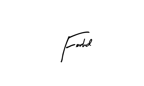 The best way (Arty Signature) to make a short signature is to pick only two or three words in your name. The name Forhd include a total of six letters. For converting this name. Forhd signature style 8 images and pictures png
