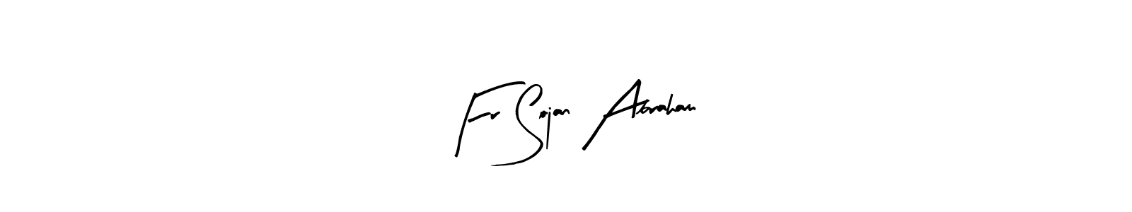 You can use this online signature creator to create a handwritten signature for the name Fr Sojan Abraham. This is the best online autograph maker. Fr Sojan Abraham signature style 8 images and pictures png