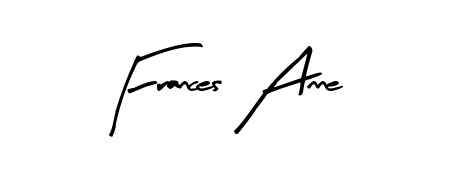 Build your personal autograph collection for name Frances Anne with Arty Signature design. Browse, select, and save your favorites. Frances Anne signature style 8 images and pictures png