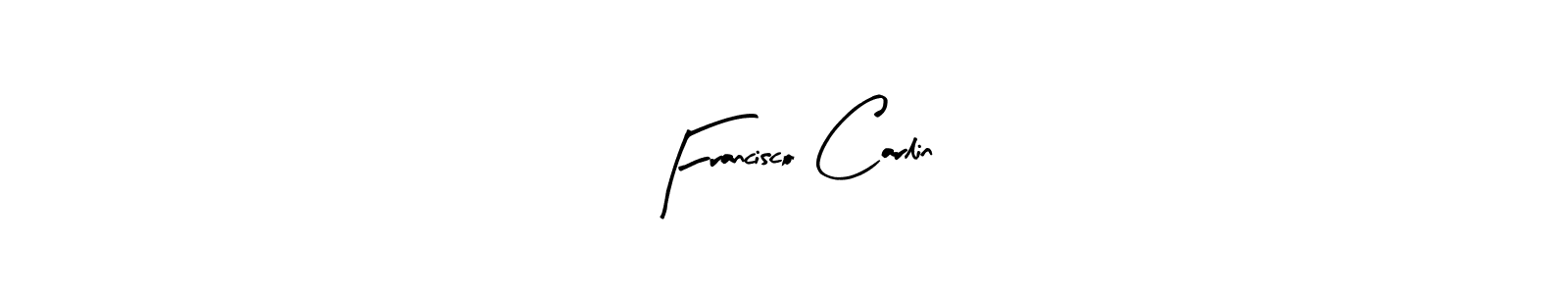 The best way (Arty Signature) to make a short signature is to pick only two or three words in your name. The name Francisco Carlin include a total of six letters. For converting this name. Francisco Carlin signature style 8 images and pictures png