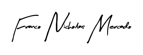 Also You can easily find your signature by using the search form. We will create Franco Nicholas Mercado name handwritten signature images for you free of cost using Arty Signature sign style. Franco Nicholas Mercado signature style 8 images and pictures png