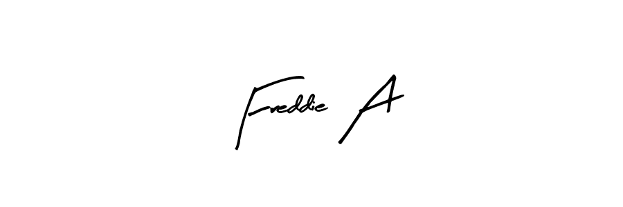 Here are the top 10 professional signature styles for the name Freddie A. These are the best autograph styles you can use for your name. Freddie A signature style 8 images and pictures png