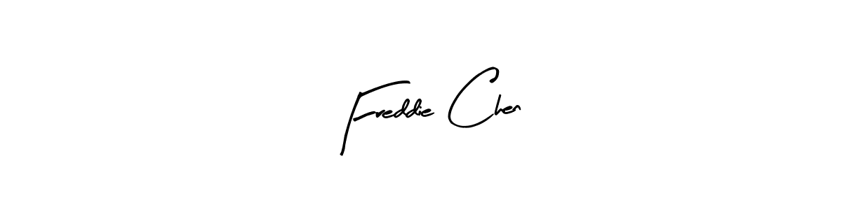 Also we have Freddie Chen name is the best signature style. Create professional handwritten signature collection using Arty Signature autograph style. Freddie Chen signature style 8 images and pictures png