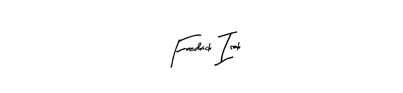 The best way (Arty Signature) to make a short signature is to pick only two or three words in your name. The name Fredrick Isak include a total of six letters. For converting this name. Fredrick Isak signature style 8 images and pictures png