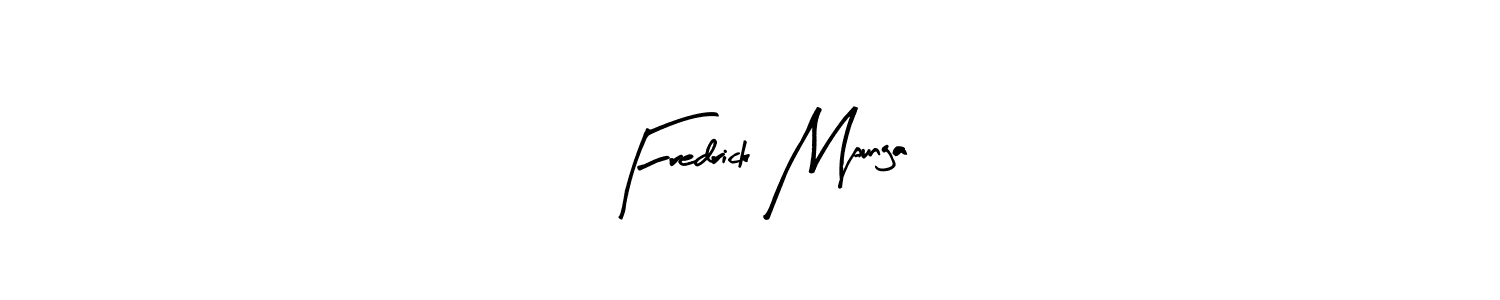 You should practise on your own different ways (Arty Signature) to write your name (Fredrick Mpunga) in signature. don't let someone else do it for you. Fredrick Mpunga signature style 8 images and pictures png