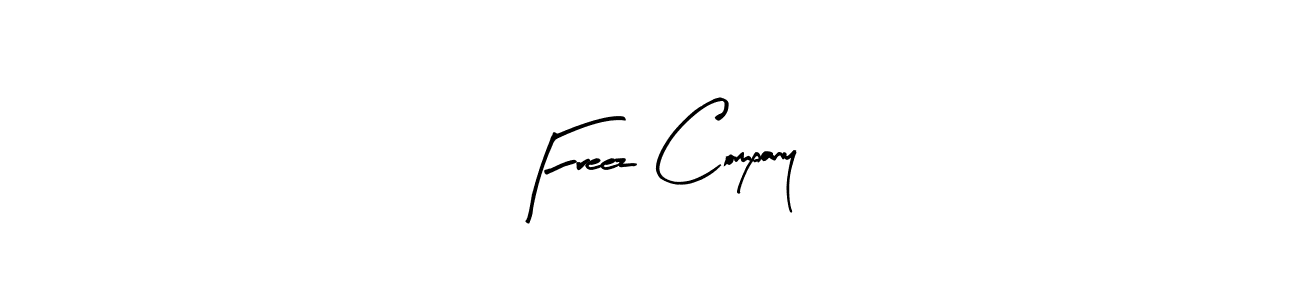 Make a beautiful signature design for name Freez Company. With this signature (Arty Signature) style, you can create a handwritten signature for free. Freez Company signature style 8 images and pictures png