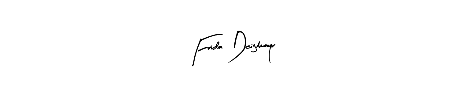 Make a beautiful signature design for name Frida Deiglmayr. Use this online signature maker to create a handwritten signature for free. Frida Deiglmayr signature style 8 images and pictures png