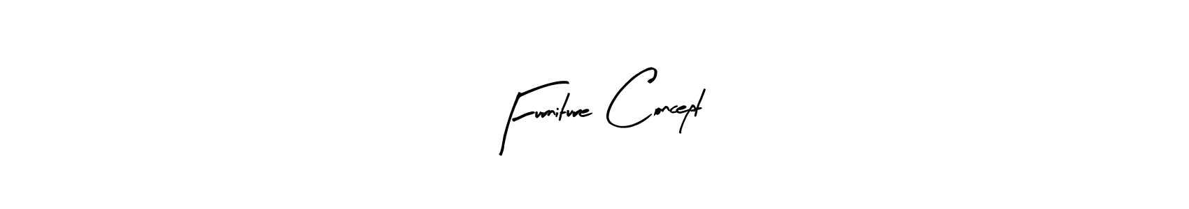 Arty Signature is a professional signature style that is perfect for those who want to add a touch of class to their signature. It is also a great choice for those who want to make their signature more unique. Get Furniture Concept name to fancy signature for free. Furniture Concept signature style 8 images and pictures png