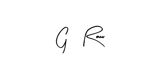 Create a beautiful signature design for name G, Ramu. With this signature (Arty Signature) fonts, you can make a handwritten signature for free. G, Ramu signature style 8 images and pictures png