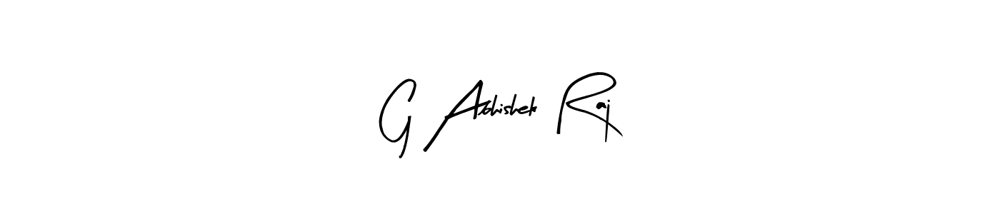 You can use this online signature creator to create a handwritten signature for the name G Abhishek Raj. This is the best online autograph maker. G Abhishek Raj signature style 8 images and pictures png