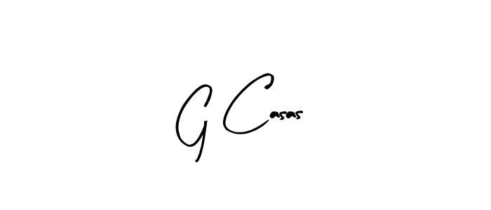 Design your own signature with our free online signature maker. With this signature software, you can create a handwritten (Arty Signature) signature for name G Casas. G Casas signature style 8 images and pictures png