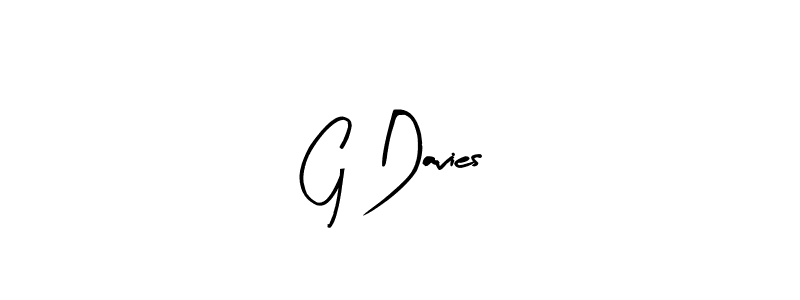 How to make G Davies signature? Arty Signature is a professional autograph style. Create handwritten signature for G Davies name. G Davies signature style 8 images and pictures png