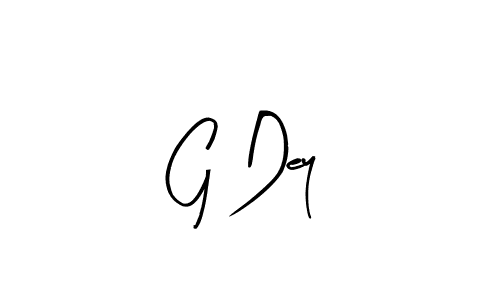 Design your own signature with our free online signature maker. With this signature software, you can create a handwritten (Arty Signature) signature for name G Dey. G Dey signature style 8 images and pictures png