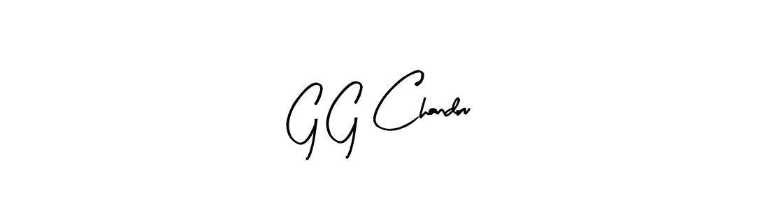 Also we have G G Chandru name is the best signature style. Create professional handwritten signature collection using Arty Signature autograph style. G G Chandru signature style 8 images and pictures png