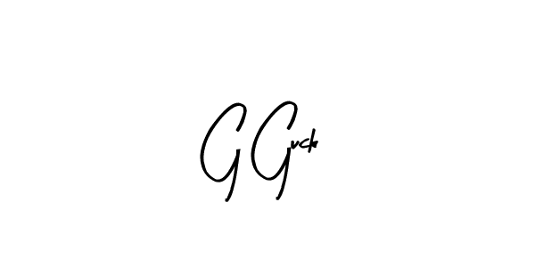 Similarly Arty Signature is the best handwritten signature design. Signature creator online .You can use it as an online autograph creator for name G Guck. G Guck signature style 8 images and pictures png