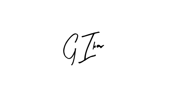 Also we have G Ikar name is the best signature style. Create professional handwritten signature collection using Arty Signature autograph style. G Ikar signature style 8 images and pictures png