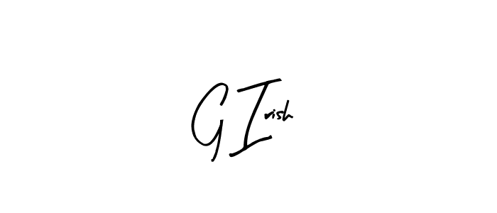 Similarly Arty Signature is the best handwritten signature design. Signature creator online .You can use it as an online autograph creator for name G Irish. G Irish signature style 8 images and pictures png