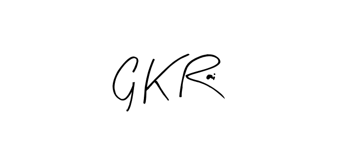 Use a signature maker to create a handwritten signature online. With this signature software, you can design (Arty Signature) your own signature for name G K Rai. G K Rai signature style 8 images and pictures png