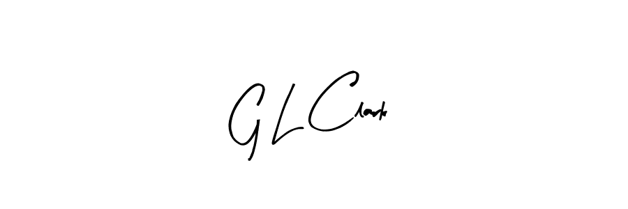 How to make G L Clark name signature. Use Arty Signature style for creating short signs online. This is the latest handwritten sign. G L Clark signature style 8 images and pictures png